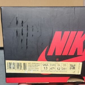 Nike Air Jordan 1 High OG Defiant Box